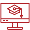 Online-Ed-red-icon
